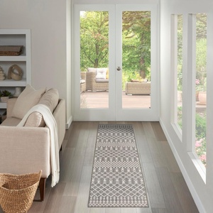 image:imageNourison Home Positano Jute 3 x 5 Area Rug  Easy Clean Non Shedding Bed Room Living Room Dining Room Kitchen 3 x 5Charcoal