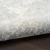 image:imageNourison Enriched Ivory Grey 93 x 127 Area Rug  Easy Clean Non Shedding Bed Room Living Room Dining Room Kitchen 9 x 13Blue Silver
