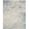 image:imageNourison Enriched Ivory Grey 93 x 127 Area Rug  Easy Clean Non Shedding Bed Room Living Room Dining Room Kitchen 9 x 13Blue Silver