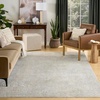 image:imageNourison Enriched Ivory Grey 93 x 127 Area Rug  Easy Clean Non Shedding Bed Room Living Room Dining Room Kitchen 9 x 13Ivory Grey