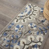image:imageNourison Home Aloha Red Multicolor 7 x 10 Area Rug  Easy Clean Non Shedding Bed Room Living Room Dining Room Kitchen 7 x 10GreyMulti