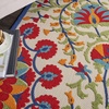 image:imageNourison Home Aloha Red Multicolor 7 x 10 Area Rug  Easy Clean Non Shedding Bed Room Living Room Dining Room Kitchen 7 x 10RedMulti
