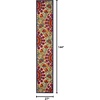 image:imageNourison Home Aloha Red Multicolor 7 x 10 Area Rug  Easy Clean Non Shedding Bed Room Living Room Dining Room Kitchen 7 x 10RedMulti