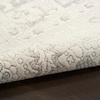 image:imageNourison Home Grace Ivory Light Grey 53 x 73 Area Rug  Easy Clean Non Shedding Bed Room Living Room Dining Room Kitchen 5 x 7Grey