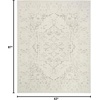image:imageNourison Home Grace Ivory Light Grey 53 x 73 Area Rug  Easy Clean Non Shedding Bed Room Living Room Dining Room Kitchen 5 x 7Grey
