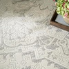 image:imageNourison Home Grace Ivory Light Grey 53 x 73 Area Rug  Easy Clean Non Shedding Bed Room Living Room Dining Room Kitchen 5 x 7Grey