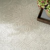 image:imageNourison Home Grace Ivory Light Grey 53 x 73 Area Rug  Easy Clean Non Shedding Bed Room Living Room Dining Room Kitchen 5 x 7Ivory Light Grey