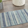 image:imageNourison Home Passion Navy Blue 22 x 76 Area Rug  Easy Clean Non Shedding Bed Room Living Room Dining Room Kitchen 8 RunnerNavy Blue