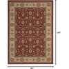 image:imageNourison Home Persian Crown Brick 710 x 106 Area Rug  Easy Clean Non Shedding Bed Room Living Room Dining Room Kitchen 8 x 11Brick