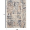 image:imageNourison Home Rustic Textures Rustic Grey 710 x round Area Rug Easy Cleaning Non Shedding Bed Room Living Room Dining Room Kitchen 8 RoundBeigeGrey