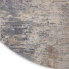 image:imageNourison Home Rustic Textures Rustic Grey 710 x round Area Rug Easy Cleaning Non Shedding Bed Room Living Room Dining Room Kitchen 8 RoundBeigeGrey