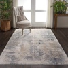 image:imageNourison Home Rustic Textures Rustic Grey 710 x round Area Rug Easy Cleaning Non Shedding Bed Room Living Room Dining Room Kitchen 8 RoundBeigeGrey