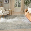 image:imageNourison Enriched Ivory Grey 93 x 127 Area Rug  Easy Clean Non Shedding Bed Room Living Room Dining Room Kitchen 9 x 13Blue Silver