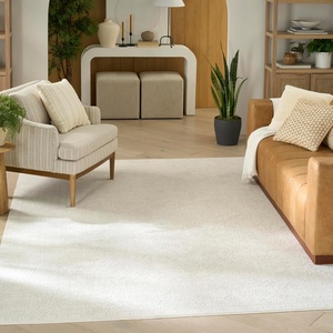 image:imageNourison Home Grace Ivory Light Grey 53 x 73 Area Rug  Easy Clean Non Shedding Bed Room Living Room Dining Room Kitchen 5 x 7Ivory Light Grey