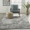image:imageMichael Amini MA90 Uptown IvoryGrey 4 x 6 Area Rug  Easy Clean Non Shedding Bed Room Living Room Dining Room Kitchen 4 x 6Grey