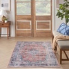 image:imageNourison Home Brilliance Machine Washable Traditional Vintage BlueMulti 4 x 6 Area Rug Easy Cleaning Non Shedding Bed Room Living Room Dining Room Kitchen 4x6BlueMulti
