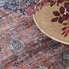 image:imageNourison Home Brilliance Machine Washable Traditional Vintage BlueMulti 4 x 6 Area Rug Easy Cleaning Non Shedding Bed Room Living Room Dining Room Kitchen 4x6BlueMulti