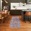 image:imageNourison Home Brilliance Machine Washable Traditional Vintage BlueMulti 4 x 6 Area Rug Easy Cleaning Non Shedding Bed Room Living Room Dining Room Kitchen 4x6BlueMulti
