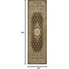 image:imageNourison Home Chateau De Provence SB03 Khaki Runner Area Rug 2Feet 3Inches by 8Feet 23 x 823 x 8
