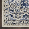 image:imageNourison Home Cyrus Bohemian Ivory Blue 53 x 73 Area Rug Easy Clean Non Shedding Bed Room Living Room Dining Room Kitchen 5x7Ivory Blue