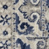 image:imageNourison Home Cyrus Bohemian Ivory Blue 53 x 73 Area Rug Easy Clean Non Shedding Bed Room Living Room Dining Room Kitchen 5x7Ivory Blue