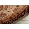 image:imageNourison Home Heritage Hall Beige 6 x Freeform Area Rug  Easy Clean Non Shedding Bed Room Living Room Dining Room Kitchen 6 x FreeformBeige