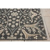 image:imageNourison Home Luminance Graphite 23 x 8 Area Rug  Easy Clean Non Shedding Bed Room Living Room Dining Room Kitchen 8 RunnerGraphite