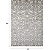 image:imageNourison Home Luminance Graphite 23 x 8 Area Rug  Easy Clean Non Shedding Bed Room Living Room Dining Room Kitchen 8 RunnerGraphite