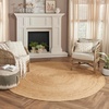 image:imageNourison Home Natural Jute Natural 5 x 7 Area Rug  Easy Clean Non Shedding Bed Room Living Room Dining Room Kitchen 5 x 7Natural