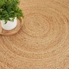 image:imageNourison Home Natural Jute Natural 5 x 7 Area Rug  Easy Clean Non Shedding Bed Room Living Room Dining Room Kitchen 5 x 7Natural