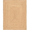 image:imageNourison Home Natural Jute Natural 5 x 7 Area Rug  Easy Clean Non Shedding Bed Room Living Room Dining Room Kitchen 5 x 7Natural