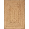 image:imageNourison Home Natural Jute Natural 5 x 7 Area Rug  Easy Clean Non Shedding Bed Room Living Room Dining Room Kitchen 5 x 7Natural