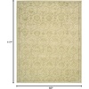 image:imageNourison Home Regal Persian Gravel 86 x 116 Area Rug Easy Cleaning Non Shedding Bed Room Living Room Dining Room Kitchen 9x12Gravel