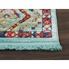image:imageNourison Home Tribal Decor White 22 x 79 Area Rug  Easy Clean Non Shedding Bed Room Living Room Dining Room Kitchen 8 RunnerAqua