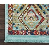 image:imageNourison Home Tribal Decor White 22 x 79 Area Rug  Easy Clean Non Shedding Bed Room Living Room Dining Room Kitchen 8 RunnerAqua