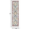 image:imageNourison Home Tribal Decor White 22 x 79 Area Rug  Easy Clean Non Shedding Bed Room Living Room Dining Room Kitchen 8 RunnerWhite