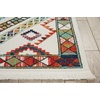 image:imageNourison Home Tribal Decor White 22 x 79 Area Rug  Easy Clean Non Shedding Bed Room Living Room Dining Room Kitchen 8 RunnerWhite