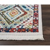 image:imageNourison Home Tribal Decor White 22 x 79 Area Rug  Easy Clean Non Shedding Bed Room Living Room Dining Room Kitchen 8 RunnerWhite