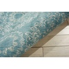 image:imageNourison Tranquility Transitional Ivory 39 x 59 Area Rug Easy Cleaning Non Shedding Bed Room Living Room Dining Room Kitchen 4x6Aqua