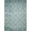 image:imageNourison Tranquility Transitional Ivory 39 x 59 Area Rug Easy Cleaning Non Shedding Bed Room Living Room Dining Room Kitchen 4x6Aqua