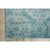 image:imageNourison Tranquility Transitional Ivory 39 x 59 Area Rug Easy Cleaning Non Shedding Bed Room Living Room Dining Room Kitchen 4x6Aqua