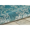 image:imageNourison Tranquility Transitional Ivory 39 x 59 Area Rug Easy Cleaning Non Shedding Bed Room Living Room Dining Room Kitchen 4x6Aqua