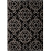 image:imageNourison Tranquility Transitional Ivory 39 x 59 Area Rug Easy Cleaning Non Shedding Bed Room Living Room Dining Room Kitchen 4x6Black