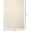 image:imageNourison Tranquility Transitional Ivory 39 x 59 Area Rug Easy Cleaning Non Shedding Bed Room Living Room Dining Room Kitchen 4x6Ivory