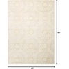 image:imageNourison Tranquility Transitional Ivory 39 x 59 Area Rug Easy Cleaning Non Shedding Bed Room Living Room Dining Room Kitchen 4x6Ivory