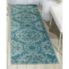 image:imageNourison Tranquility Transitional Ivory 39 x 59 Area Rug Easy Cleaning Non Shedding Bed Room Living Room Dining Room Kitchen 4x6Aqua