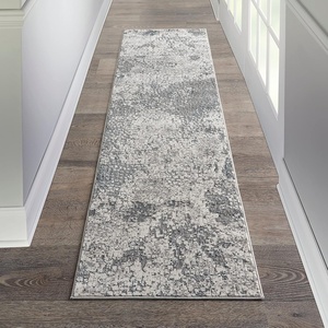 image:imageMichael Amini MA90 Uptown IvoryGrey 4 x 6 Area Rug  Easy Clean Non Shedding Bed Room Living Room Dining Room Kitchen 4 x 6IvoryGrey
