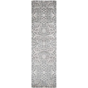 image:imageNourison Home Luminance Graphite 23 x 8 Area Rug  Easy Clean Non Shedding Bed Room Living Room Dining Room Kitchen 8 RunnerSteel