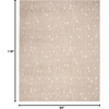 image:imageNourison Home Grafix Red 3 x 5 Area Rug Modern Botanical Bed Room Living Room Dining Room Kitchen Easy Clean Non Shedding 3x5Beige