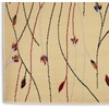 image:imageNourison Home Grafix Red 3 x 5 Area Rug Modern Botanical Bed Room Living Room Dining Room Kitchen Easy Clean Non Shedding 3x5Cream